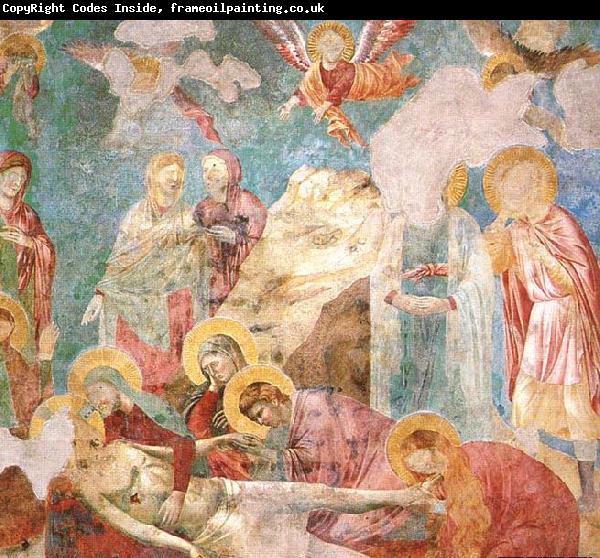 GIOTTO di Bondone Scenes from the New Testament: Lamentation